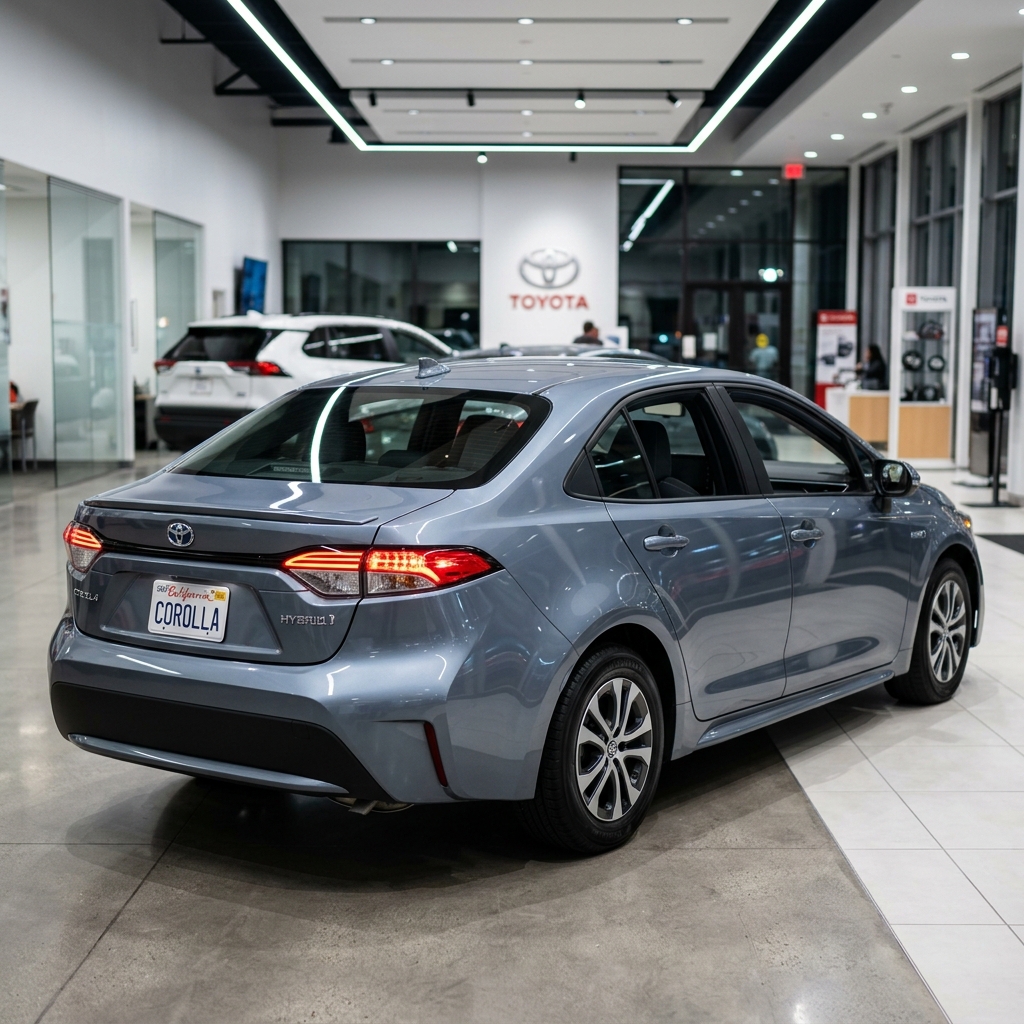 Toyota Corolla 2023/1 Rear View